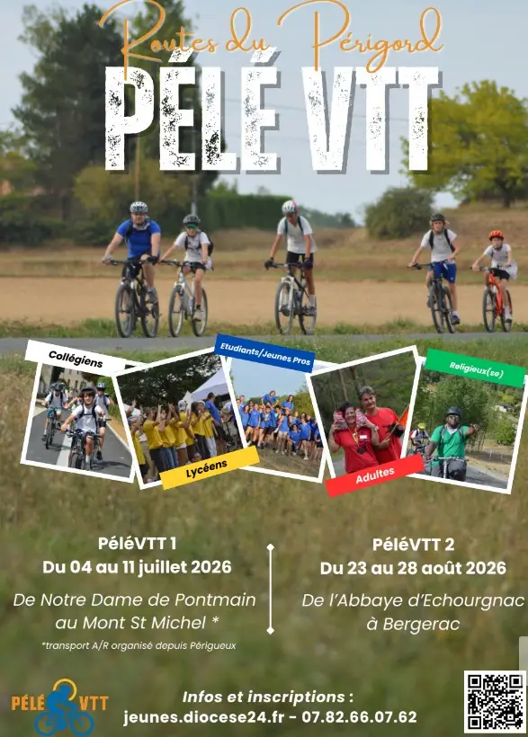 Pélé VTT en Périgord, juillet et août 2026